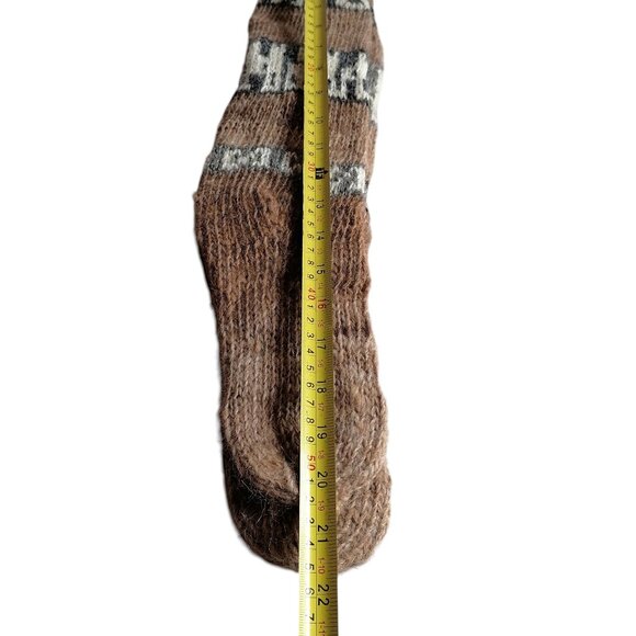 Warm winter tights made of wool fabric - Picture 8 of 8